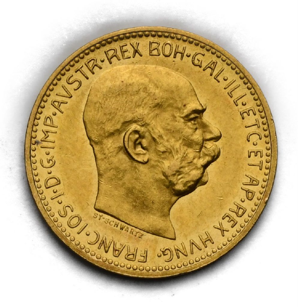 20 Koruna Františka Josefa I. 1910