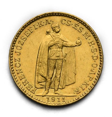 20 Koruna Františka Josefa I. 1911 KB