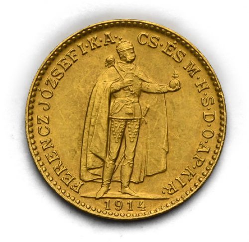 20 Koruna František Josef I. 1914 KB – Se znakem Bosny