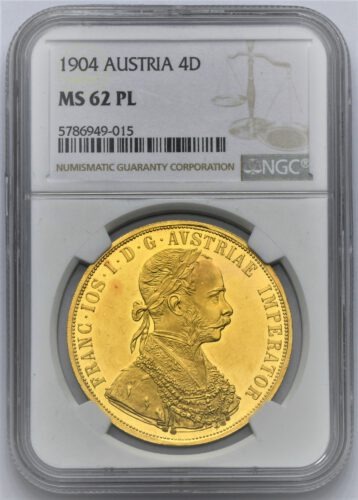 4 Dukát František Josef I. 1904