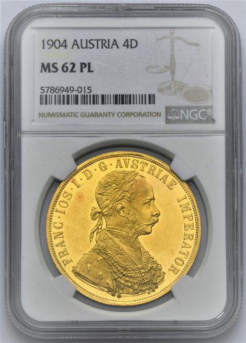 4 Dukát František Josef I. 1904