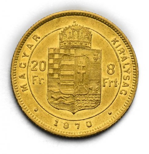 8 Zlatník František Josef I. 1870 KB