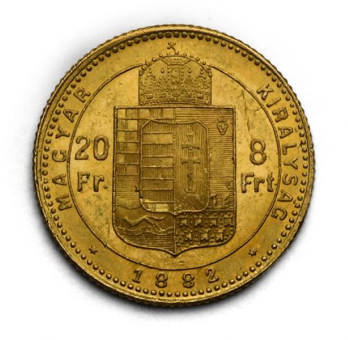 8 Zlatník František Josef I. 1882 KB