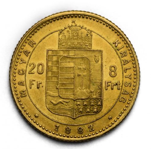 8 Zlatník František Josef I. 1882 KB