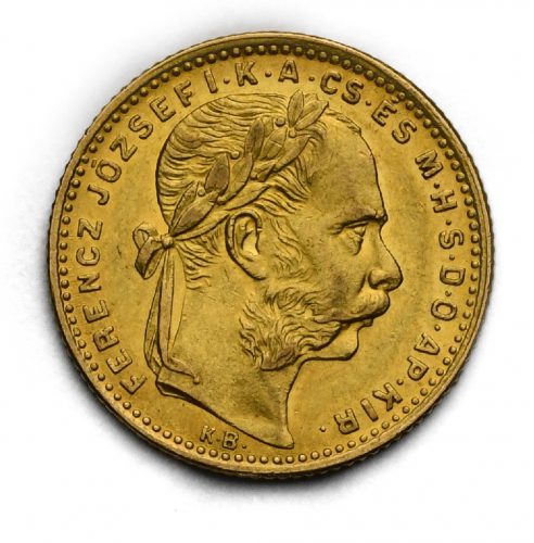 8 Zlatník František Josef I. 1883 KB