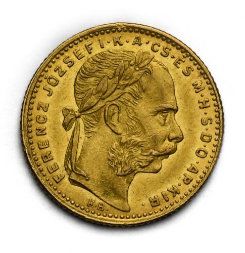 8 Zlatník František Josef I. 1883 KB
