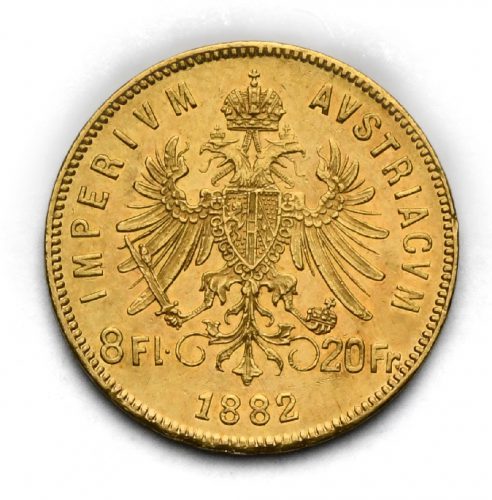 8 Zlatník František Josef I. 1882