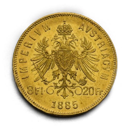 8 Zlatník František Josef I. 1885