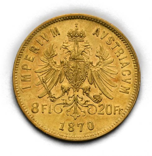 8 Zlatník Františka Josefa I. 1870