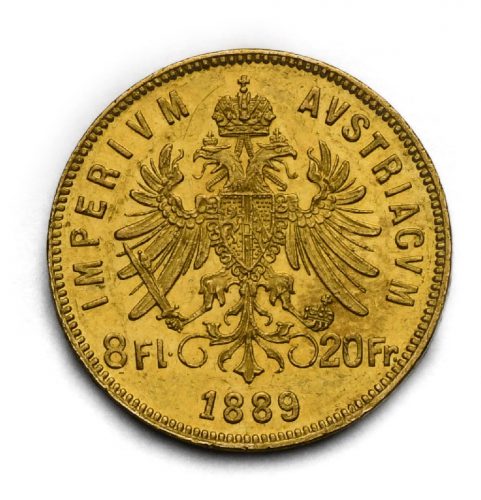 8 Zlatník František Josef I. 1889