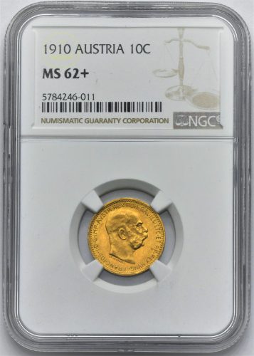 10 Koruna František Josef I. 1910 Schwartz