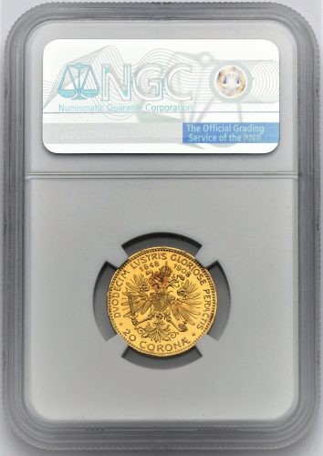 20 Koruna 1908 – 60. Výročí Vlády Františka Josefa I.