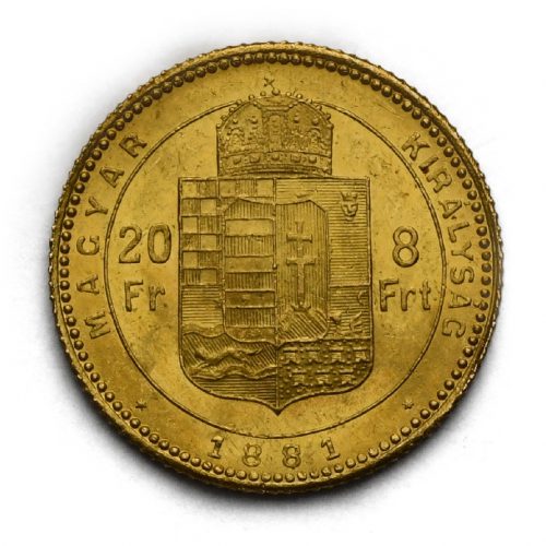 8 Zlatník František Josef I. 1881 KB