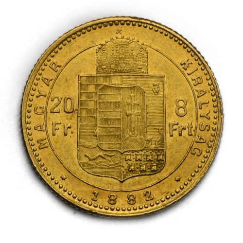 8 Zlatník František Josef I. 1882 KB