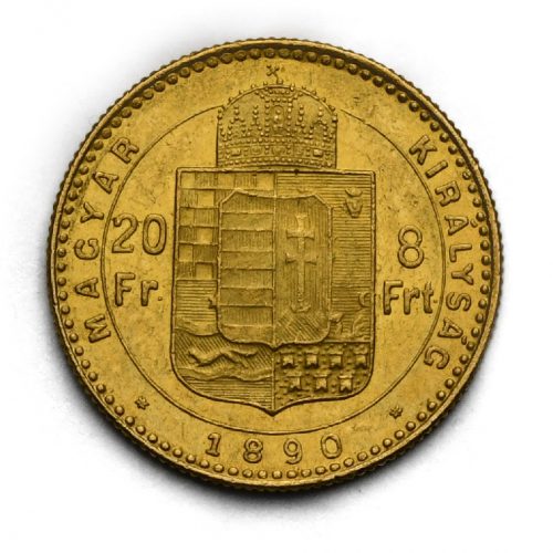 8 Zlatník František Josef I. 1890 KB
