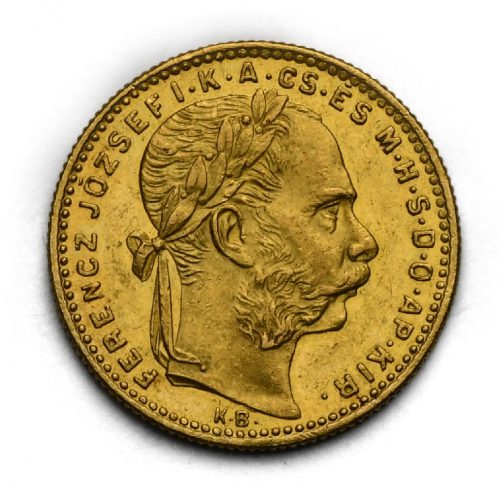 8 Zlatník František Josef I. 1890 KB