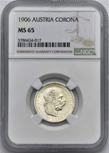 1 Koruna František Josef I. 1906