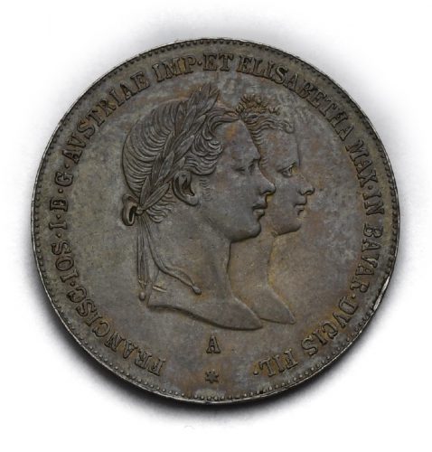 Svatební Zlatník František Josef I. 1854 A