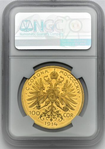 100 Koruna František Josef I. 1914