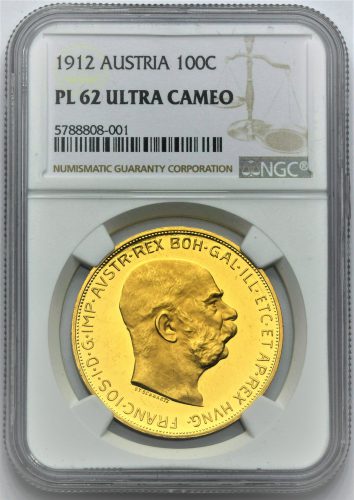 100 Koruna František Josef I. 1912