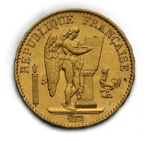 20 Frank Anděl – 1878