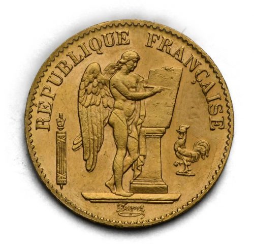 20 Frank Anděl – 1889