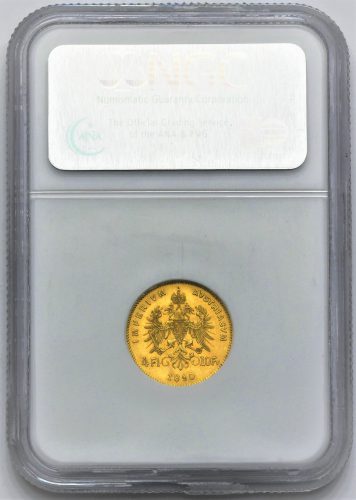 4 Zlatník František Josef I.  1890