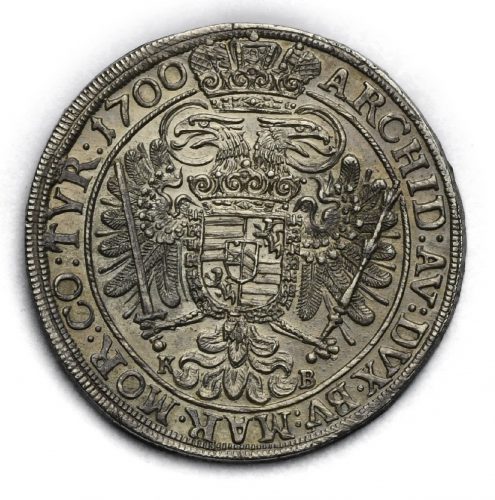 1/2 Tolar Leopold I. 1700 KB