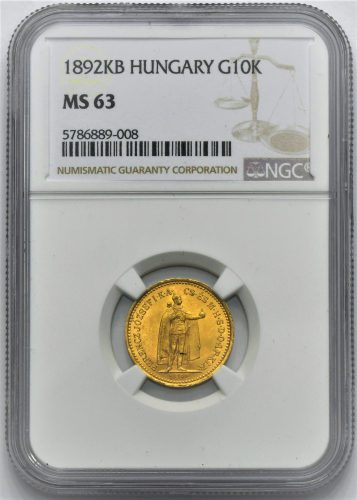 10 Koruna František Josef I. 1892 KB