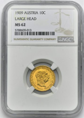 10 Koruna František Josef I. 1909 Schwartz