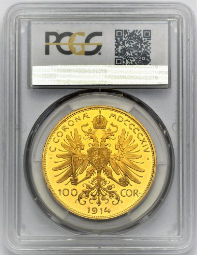 100 Koruna František Josef I. 1914