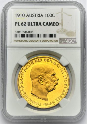 100 Koruna František Josef I. 1910