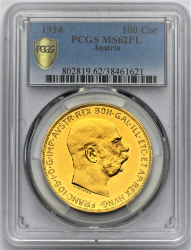100 Koruna František Josef I. 1914