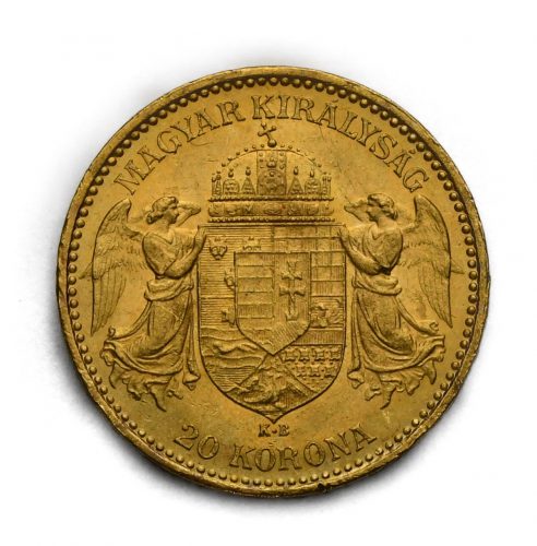 20 Koruna Františka Josefa I. 1897 KB