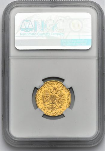 20 Koruna 1908 – 60. Výročí Vlády Františka Josefa I.