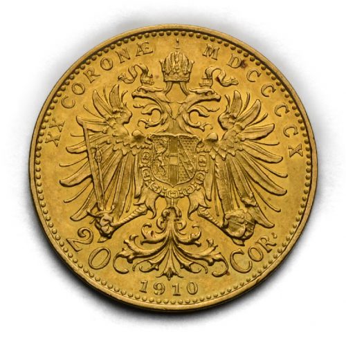 20 Koruna František Josef I. 1910