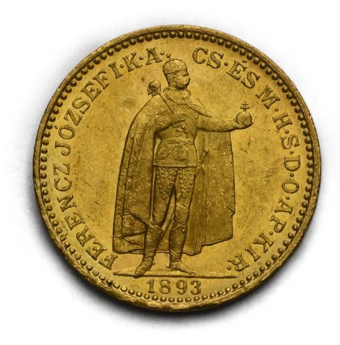 20 Koruna Františka Josefa I. 1893 KB