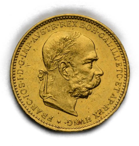 20 Koruna František Josef I. 1893 bz