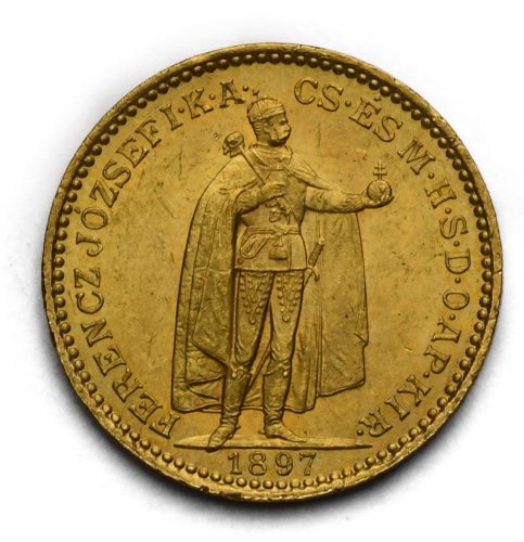 20 Koruna Františka Josefa I. 1897 KB
