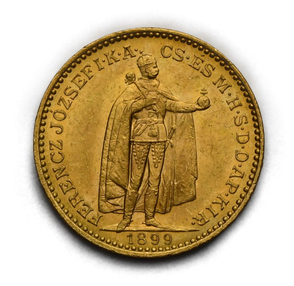 20 Koruna Františka Josefa I. 1899 KB