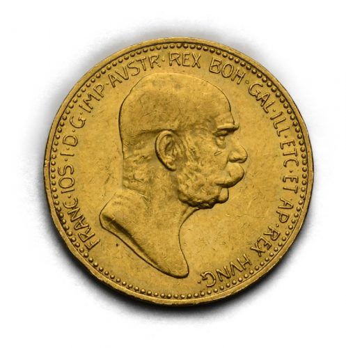 20 Koruna 1908 – 60. Výročí Vlády Františka Josefa I.