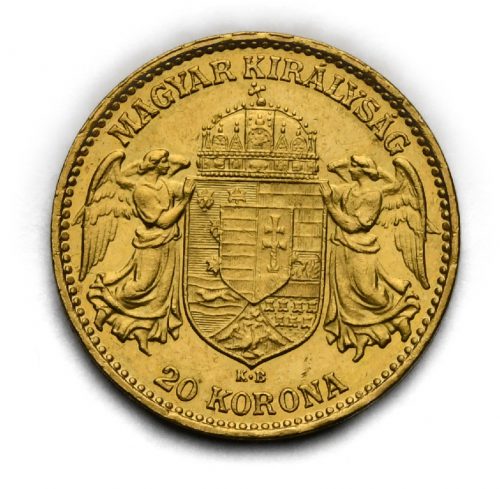 20 Koruna Františka Josefa I. 1914 KB