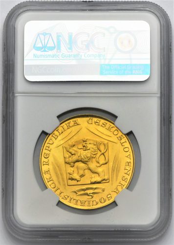 5 Dukát Karel IV. 1978