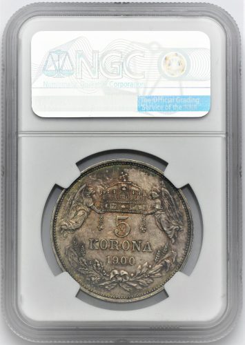 5 Koruna František Josef I. 1900 KB