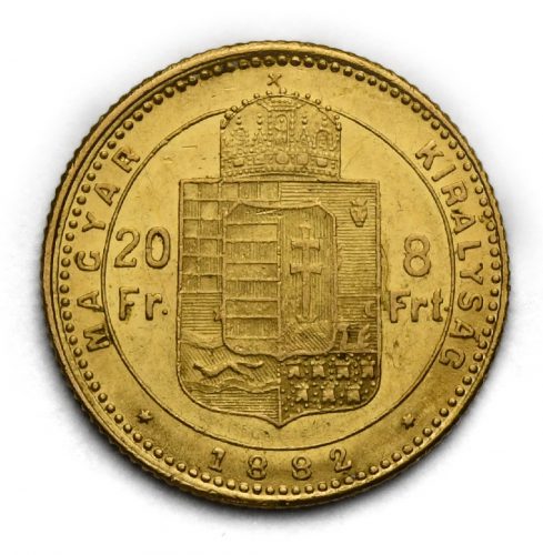 8 Zlatník František Josef I. 1882 KB