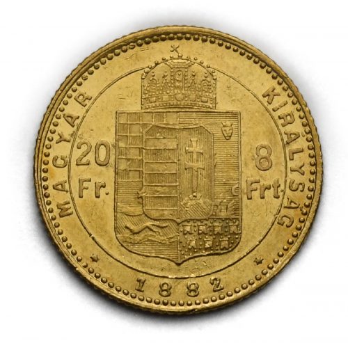 8 Zlatník František Josef I. 1882 KB