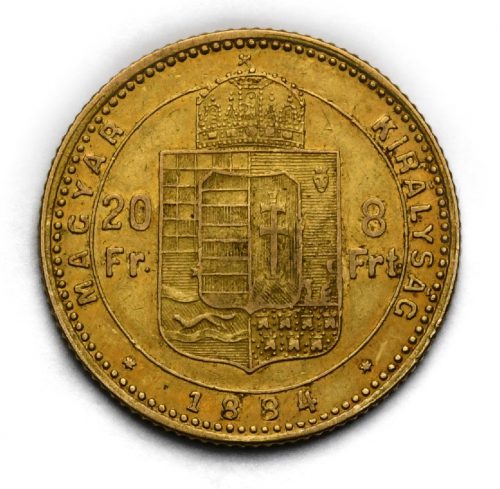 8 Zlatník František Josef I. 1884 KB