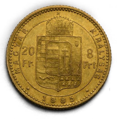 8 Zlatník František Josef I. 1885 KB