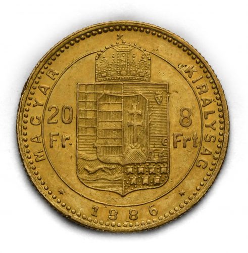 8 Zlatník František Josef I. 1886 KB