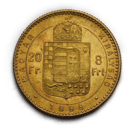 8 Zlatník František Josef I. 1888 KB